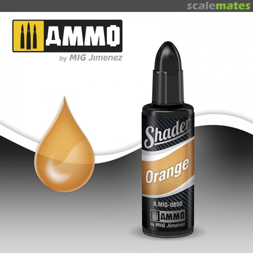 Boxart Orange Shader A.MIG-0850 Ammo by Mig Jimenez