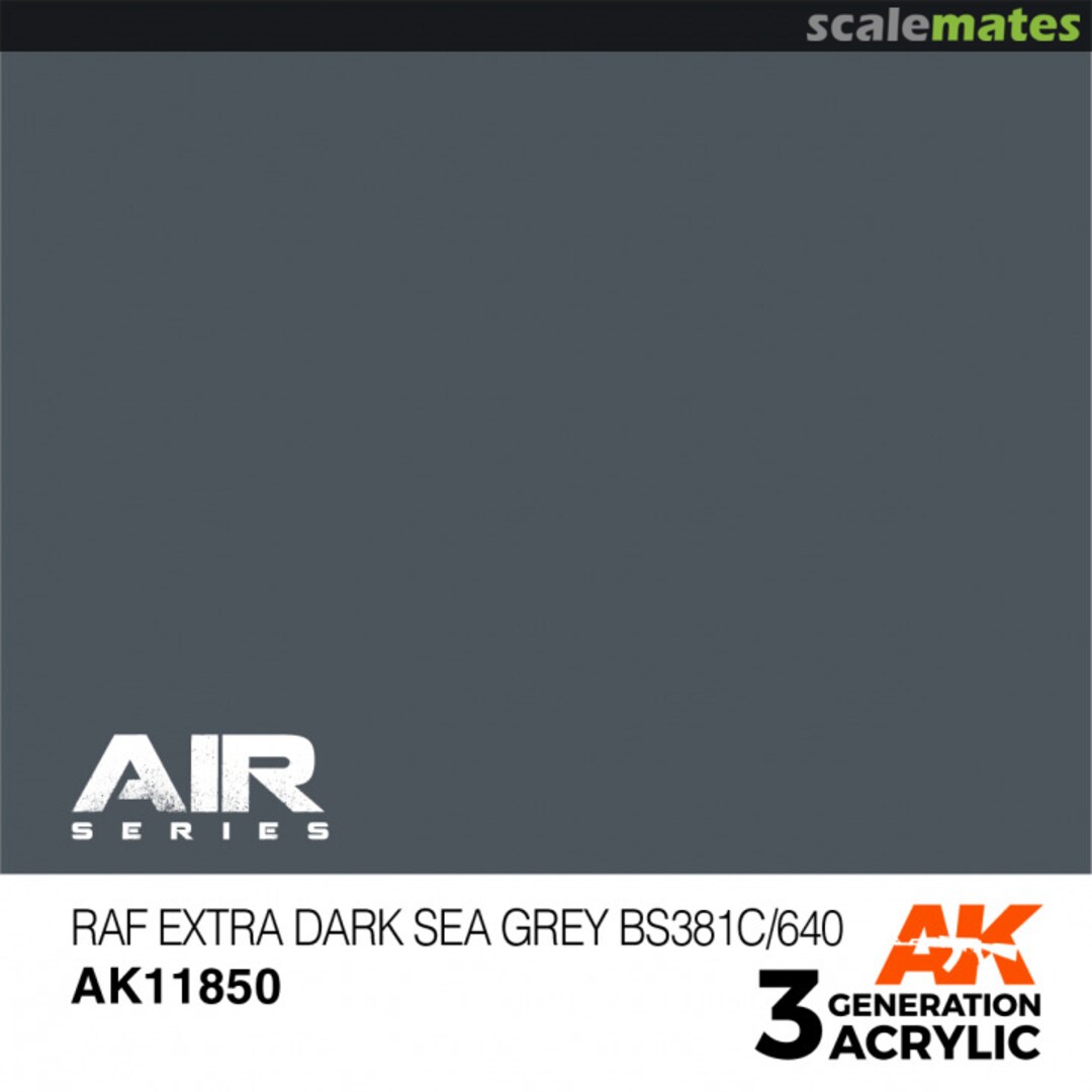 Boxart RAF Extra Dark Sea Grey  AK 3rd Generation - Air