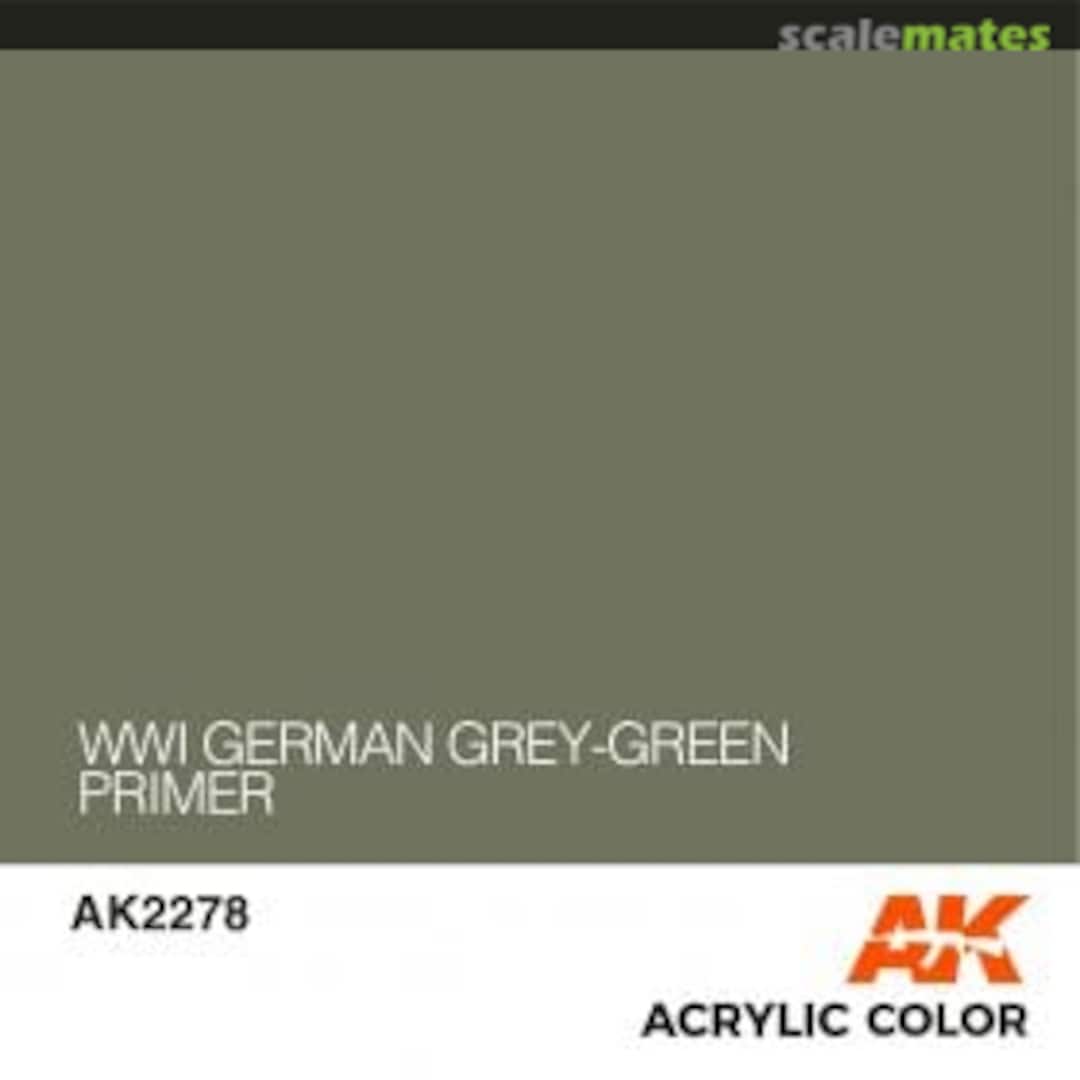 Boxart WWI GERMAN GREY-GREEN PRIMER  AK Interactive Air Series