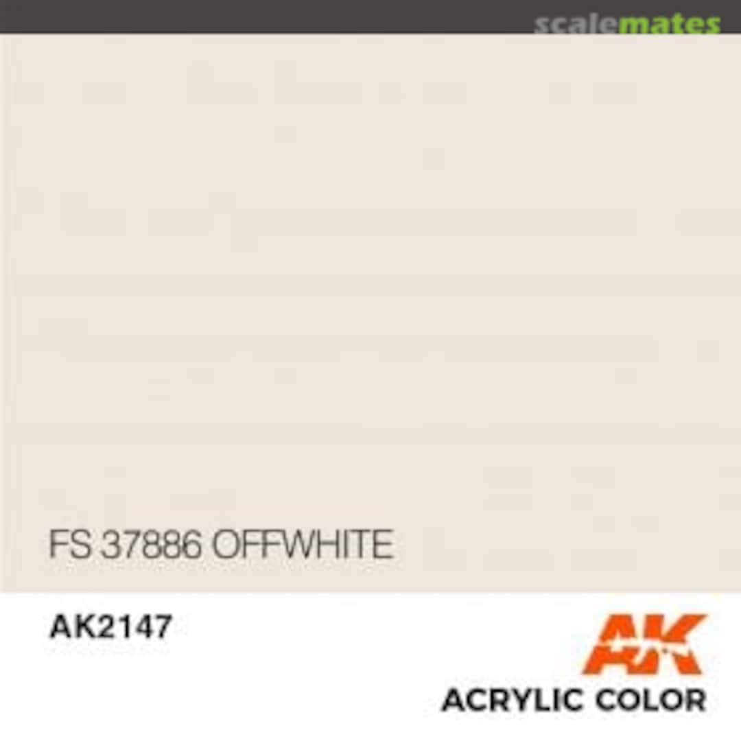 Boxart OFFWHITE FS 37886 AK 2147 AK Interactive Air Series