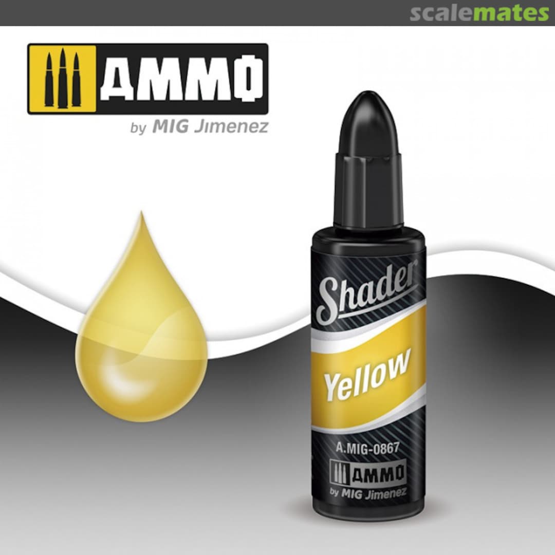 Boxart Yellow Shader A.MIG-0867 Ammo by Mig Jimenez
