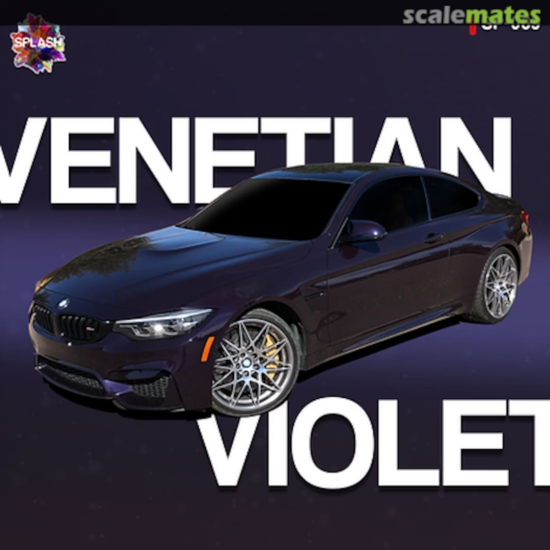 Boxart BMW Venetian Violet  Splash Paints