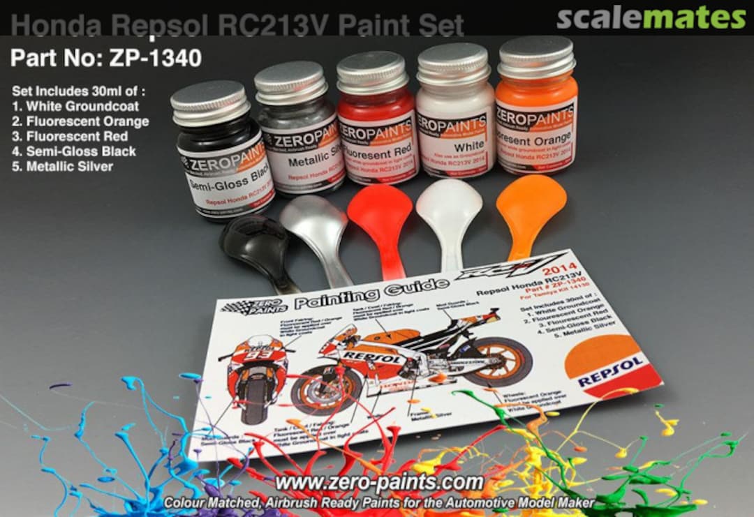 Boxart Repsol Honda RC213V 2014 Paint Set ZP-1340 Zero Paints