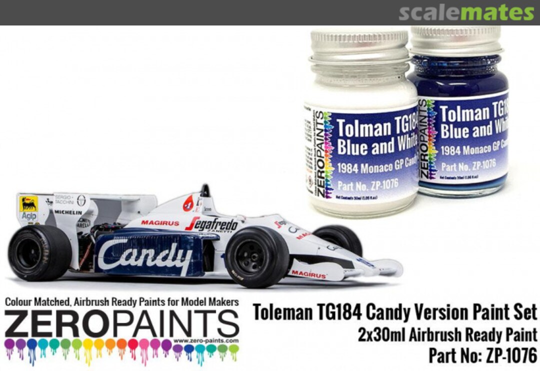 Boxart Toleman TG184 Candy Version  Zero Paints