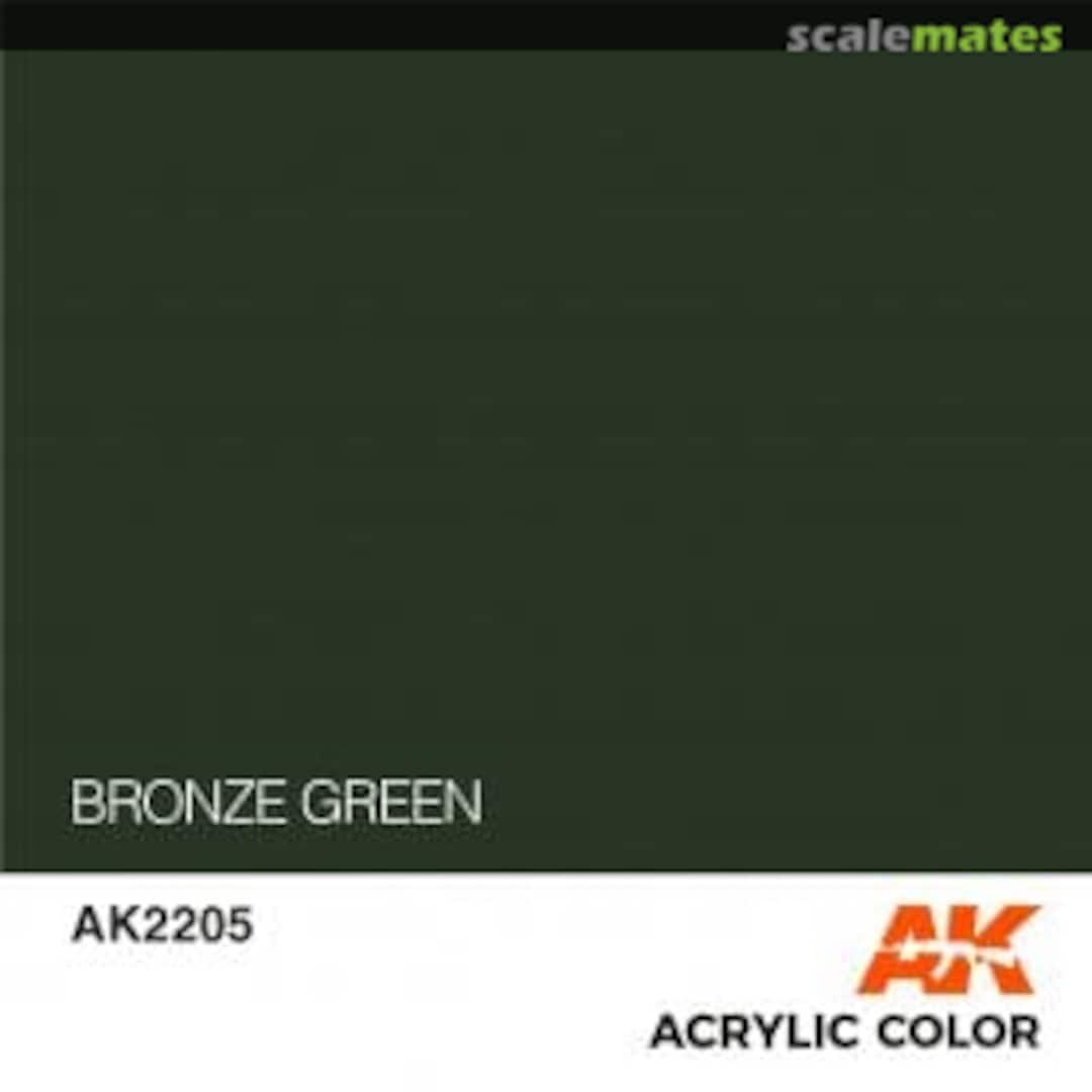 Boxart BRONZE GREEN  AK Interactive Air Series