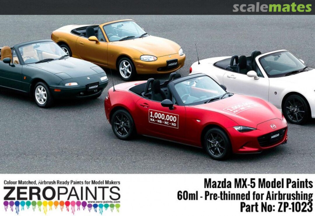 Boxart Mazda MX-5 (Eunos) Black (16W)  Zero Paints