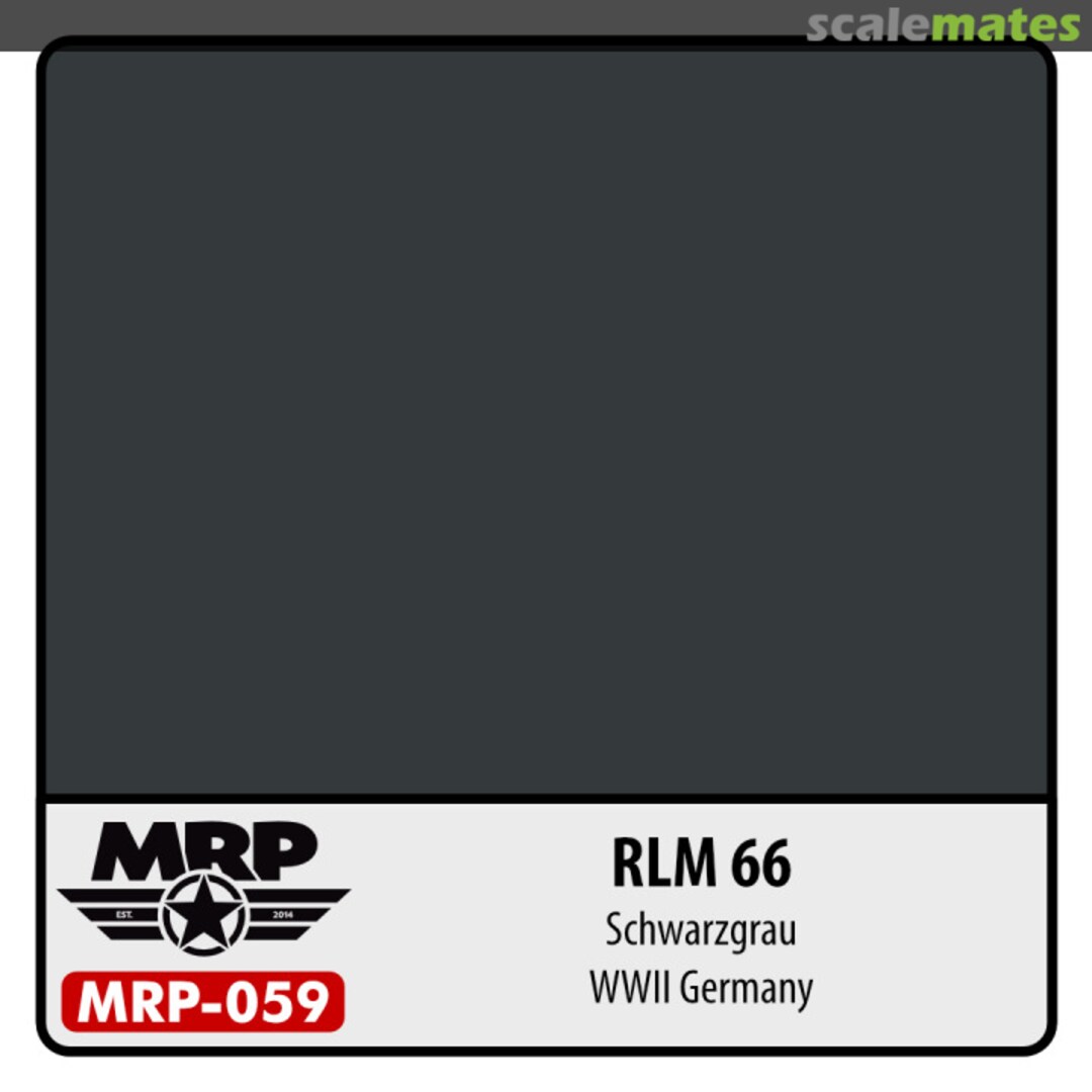 Boxart RLM 66 Schwarzgrau FS36081  MR.Paint