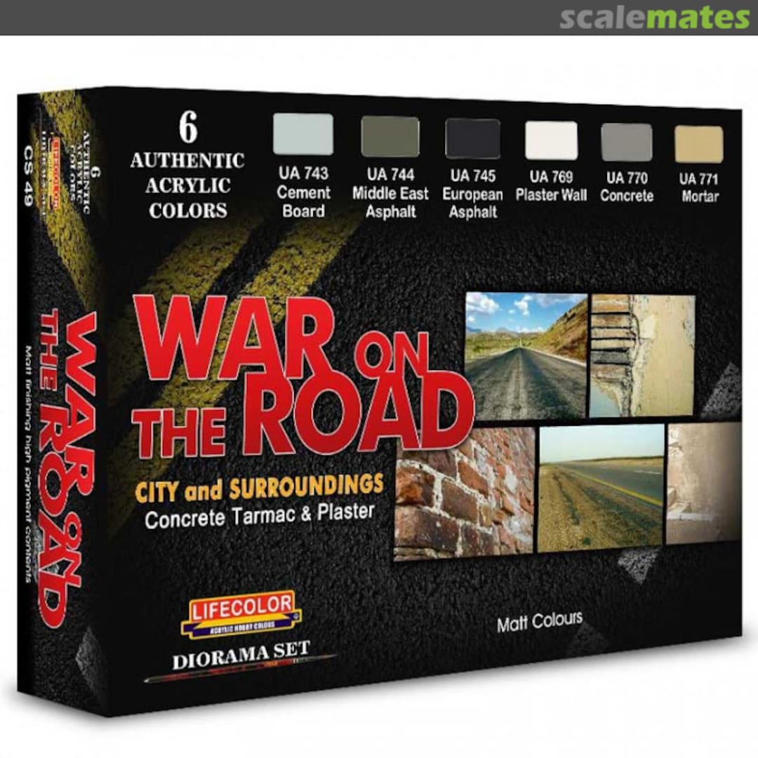 Boxart War on the Road  Lifecolor