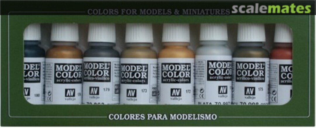 Boxart Metallic Colors 70.118 Vallejo Model Color