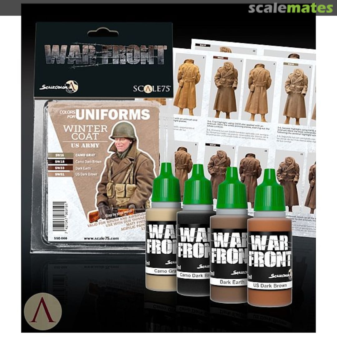 Boxart Winter Coat - US Army (Uniforms)  Scale75
