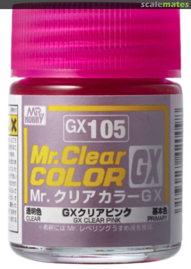 Boxart GX Clear Pink 4973028420098 Mr.COLOR