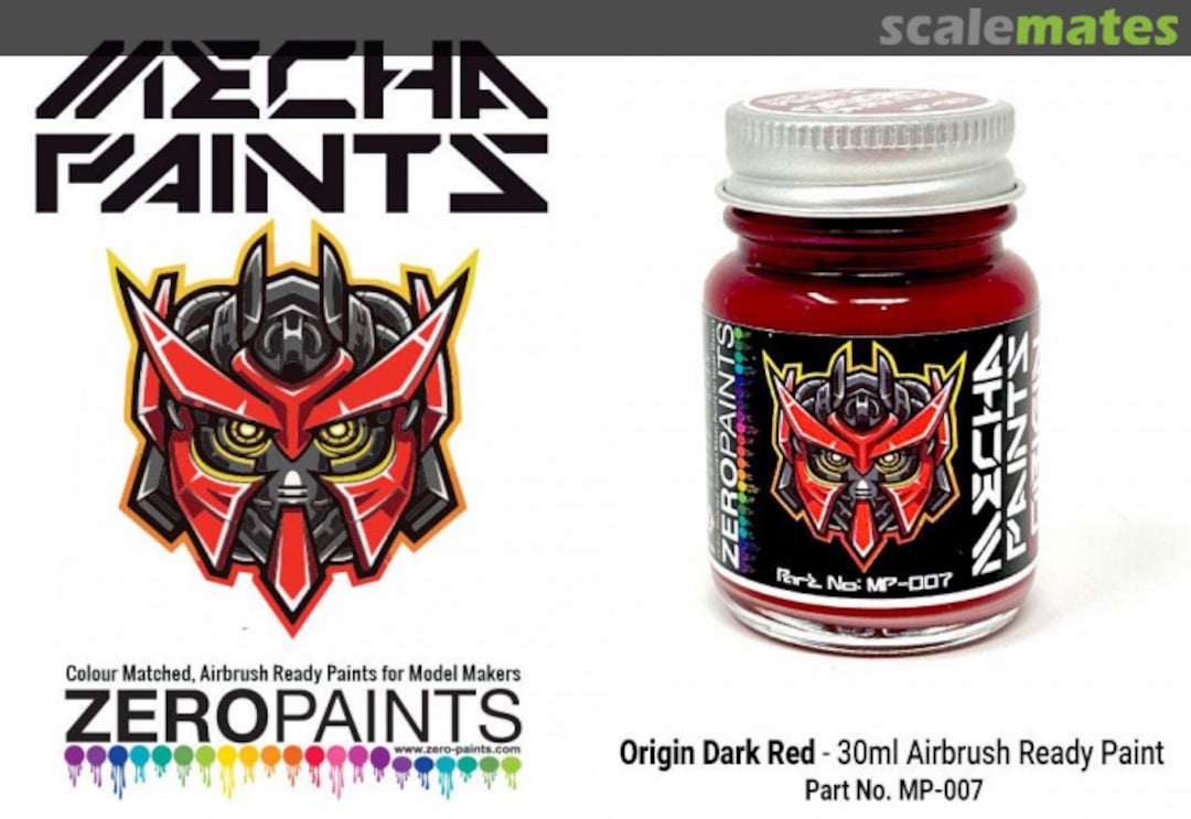 Boxart Origin Dark Red  Mecha Paints