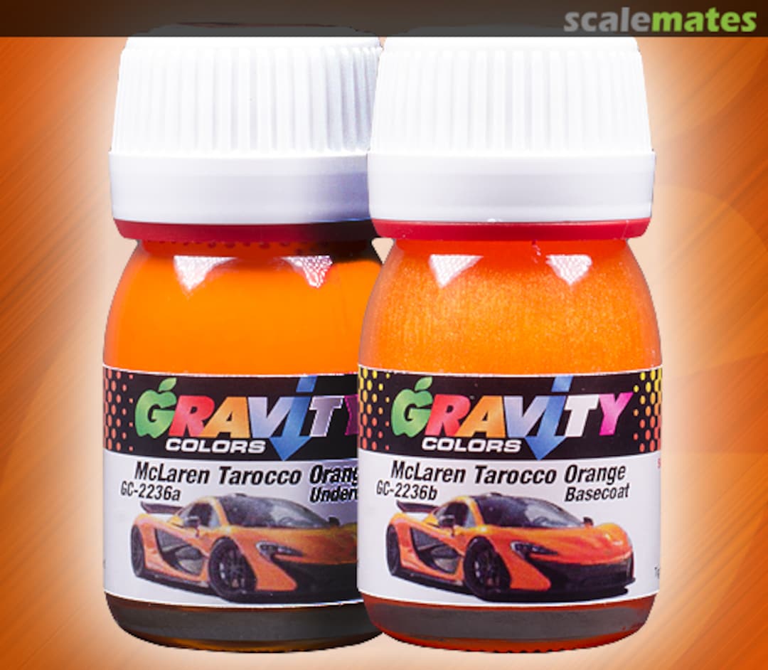 Boxart McLaren Tarocco Orange  Gravity Colors