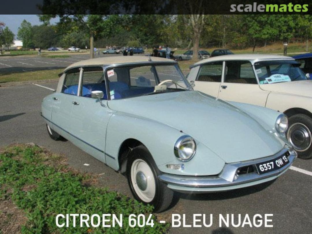 Boxart Citroën DS19 - Bleu Nuage 604  Zero Paints
