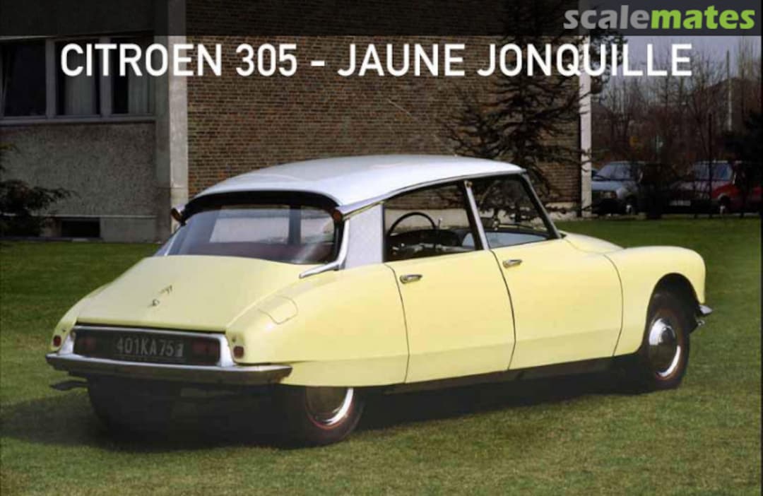 Boxart Citroën DS19 - Jaune Jonquille 305  Zero Paints