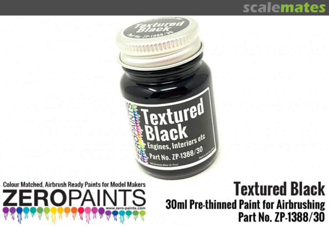 Boxart Black Textured ZP-1388/30 Zero Paints