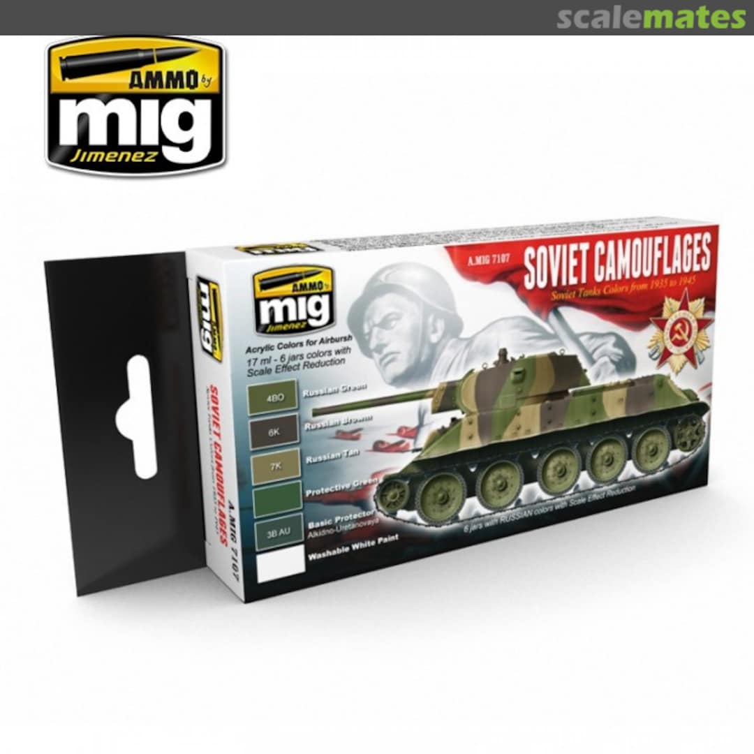 Boxart Soviet Camouflages  Ammo by Mig Jimenez