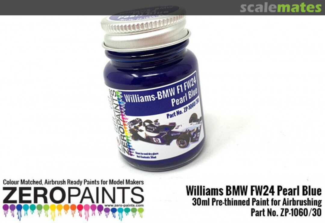 Boxart Williams F1 BMW FW24 Blue ZP-1060/30 Zero Paints