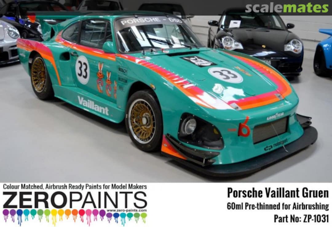 Boxart Porsche Vaillant green  Zero Paints