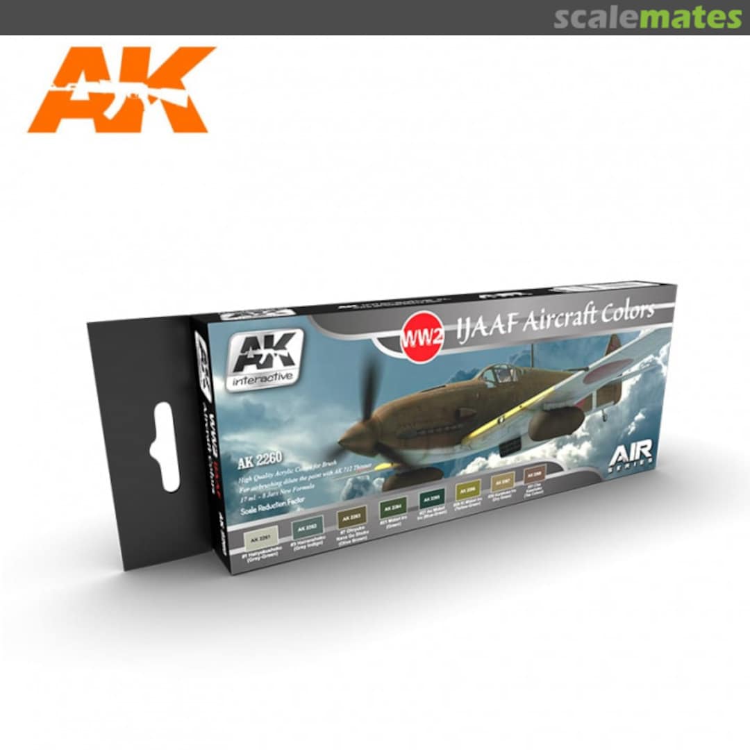 Boxart WW2 IJAAF Aircraft colours AK 2260 AK Interactive Air Series