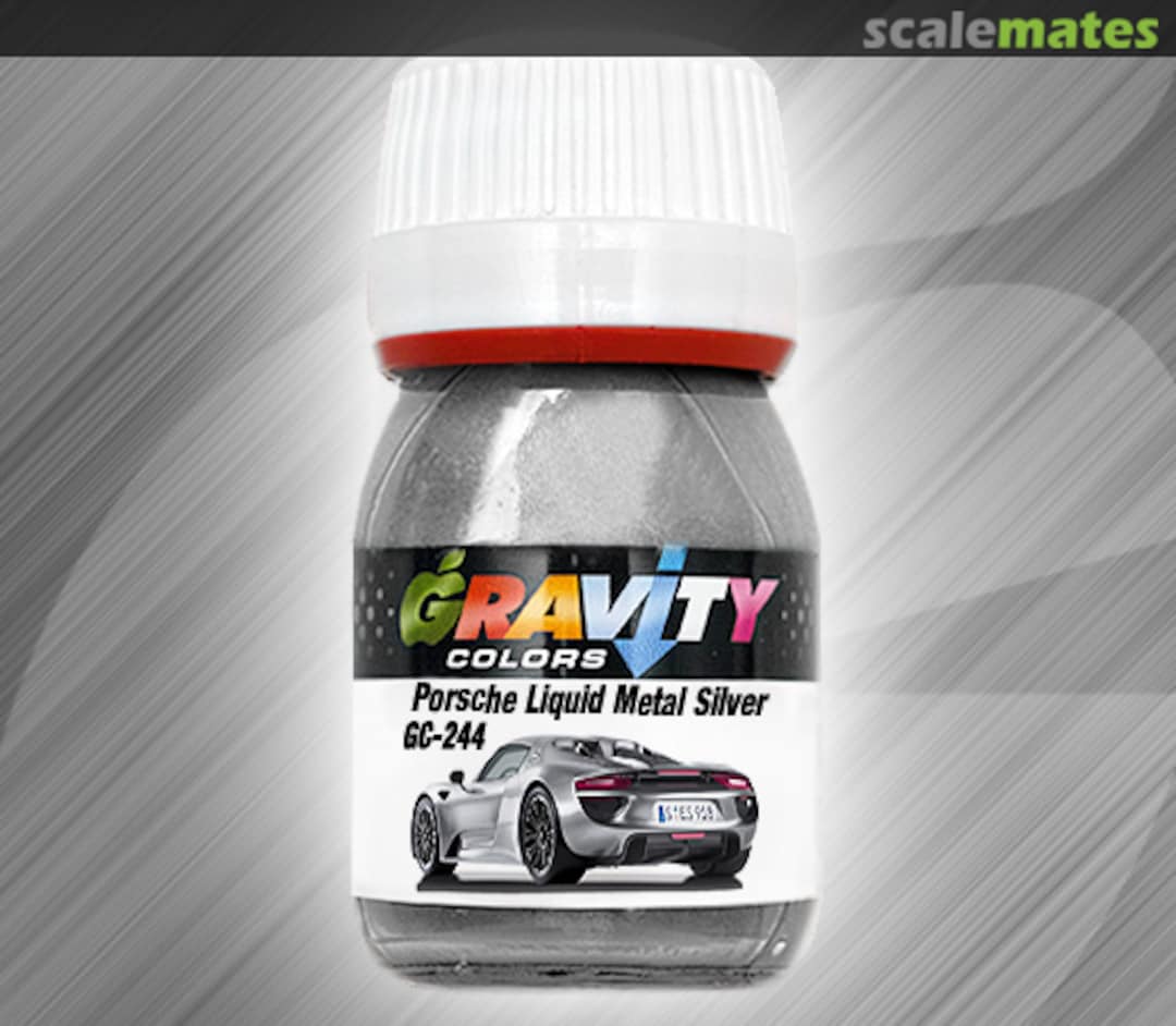 Boxart Porsche Liquid Metal Silver  Gravity Colors