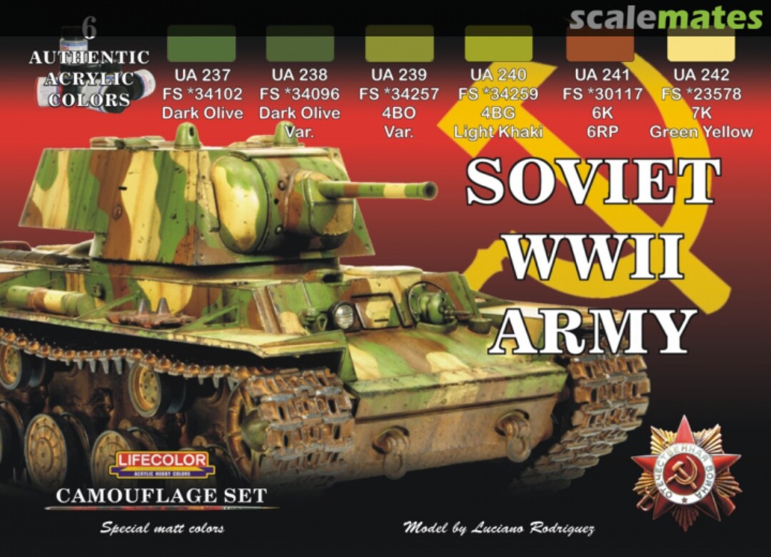 Boxart Soviet WWII Army  Lifecolor