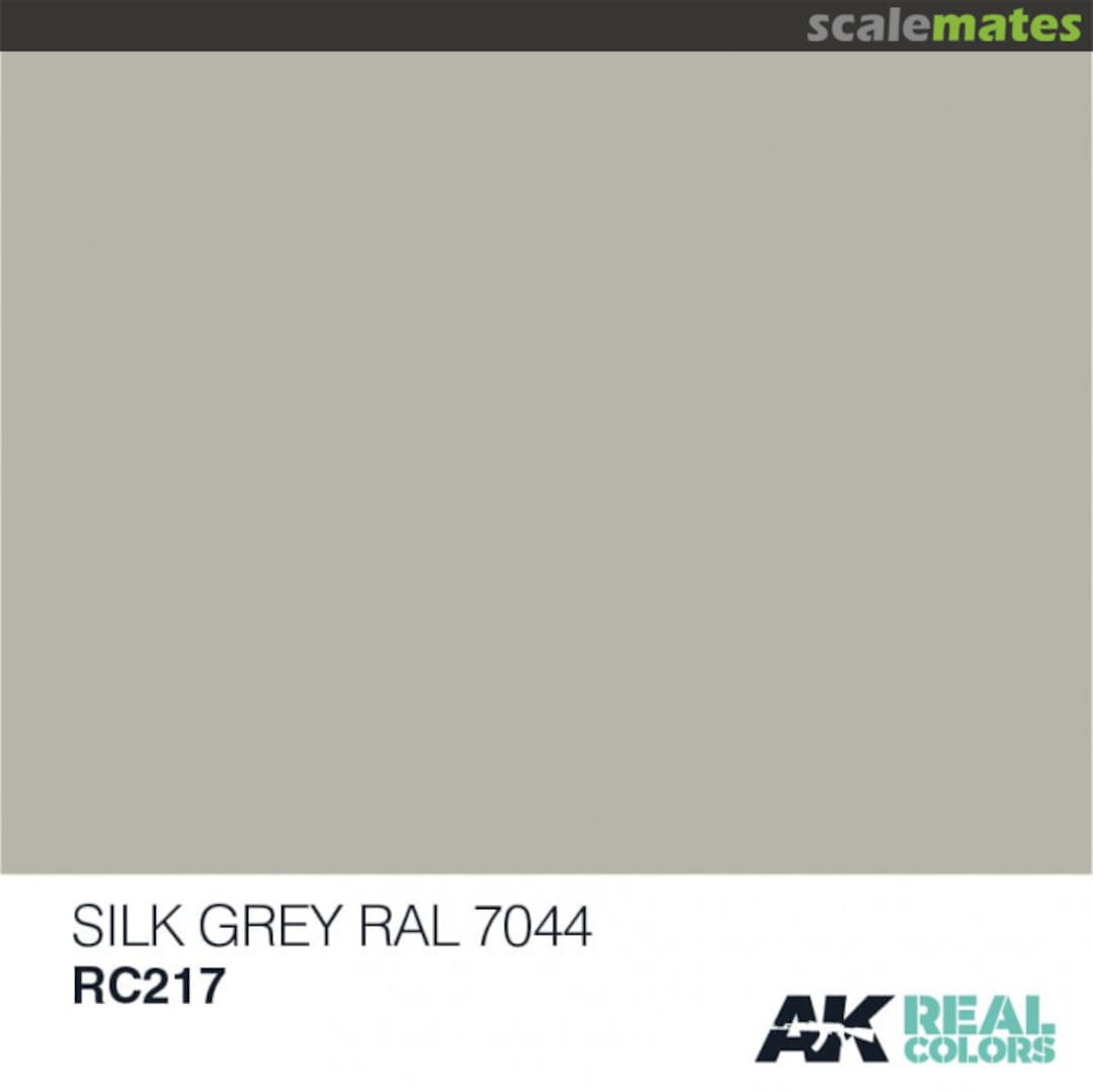 Boxart Seidengrau Silk Grey RAL 7044  AK Real Colors