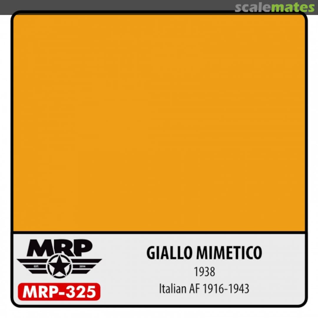 Boxart Giallo Mimetico 1938 MRP-325 MR.Paint