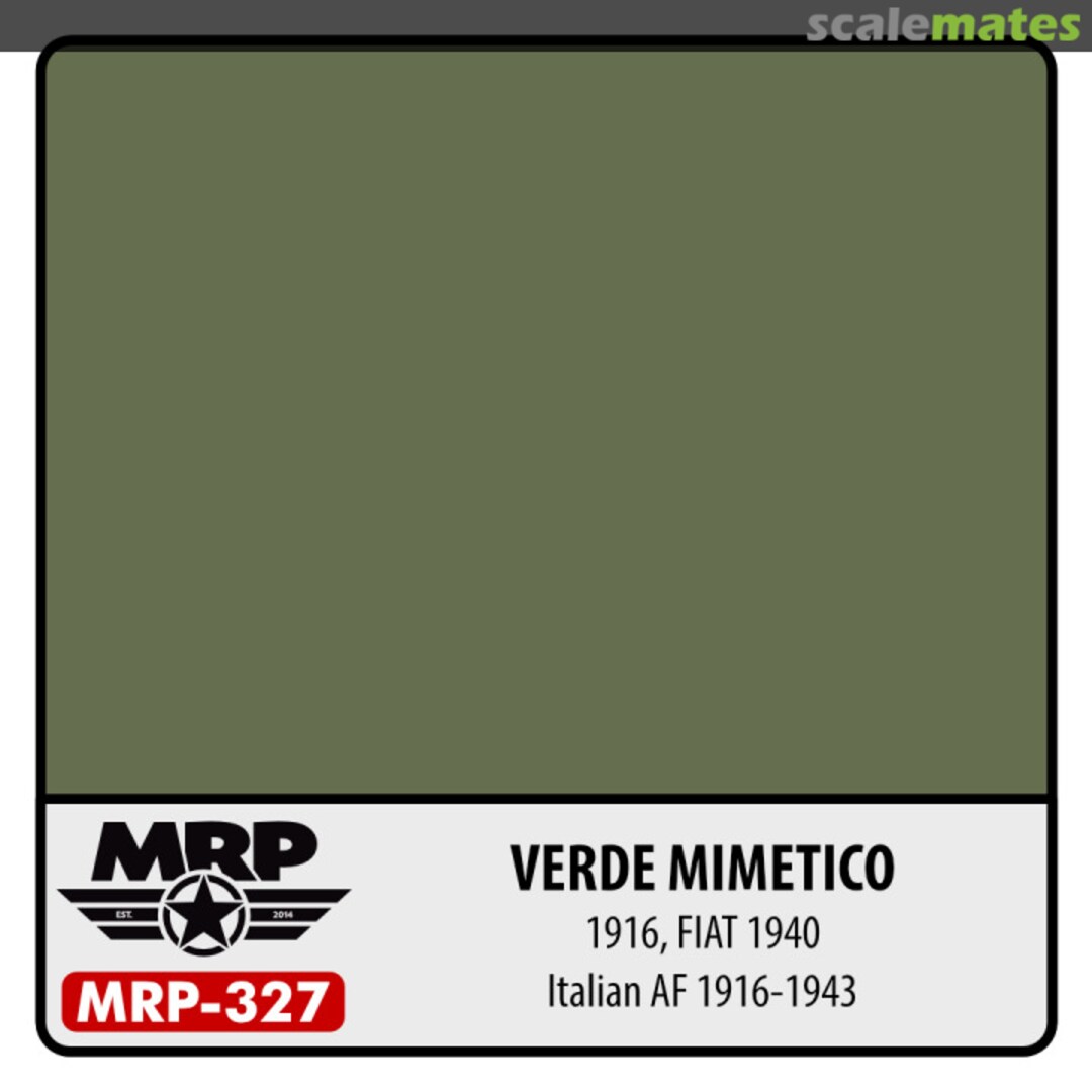Boxart Verde Mimetico – 1916, FIAT 1940 (Italian AF 1916-43)  MR.Paint