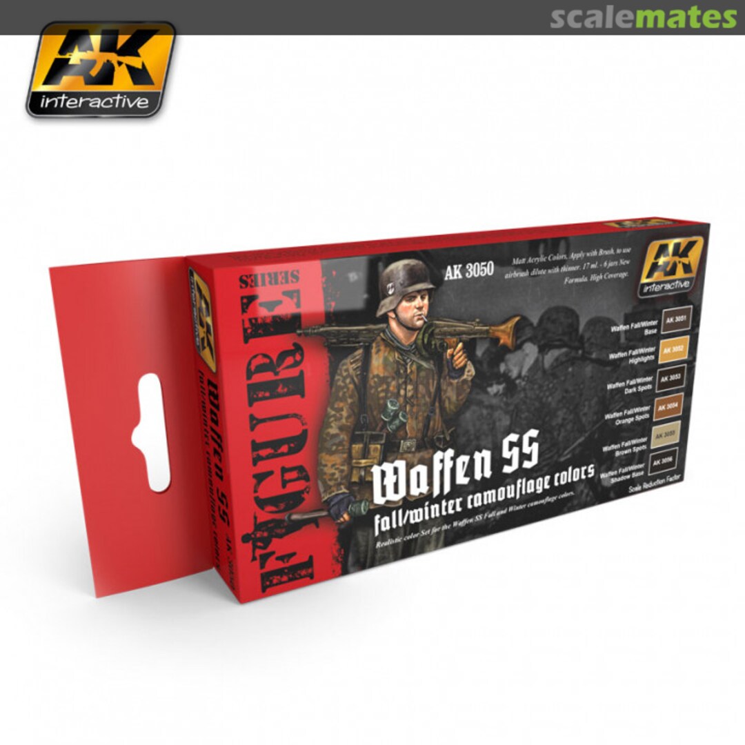 Boxart Waffen SS Fall/Winter Camouflage colours AK 3050 AK Interactive