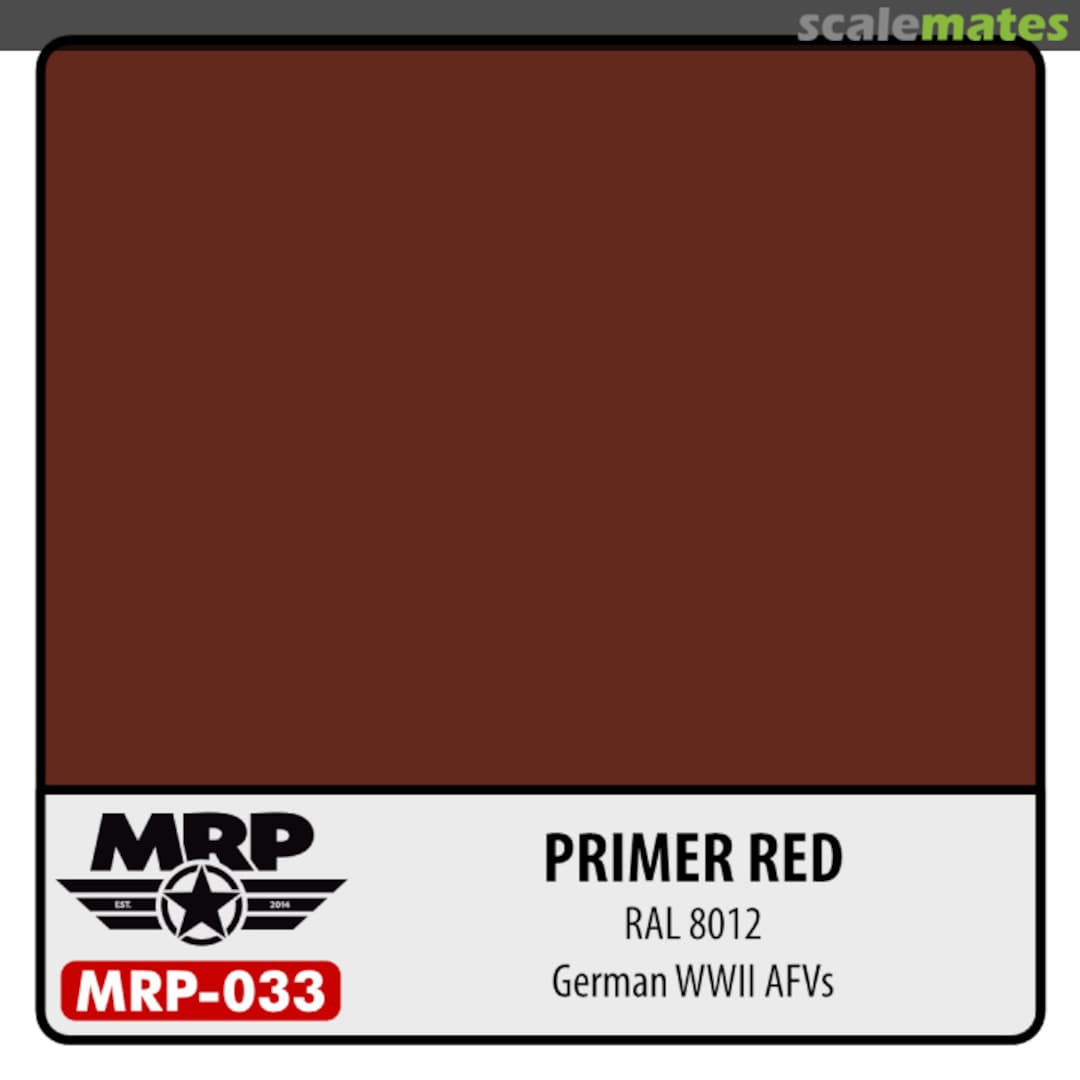 Boxart RAL 8012 PRIMER RED  MR.Paint