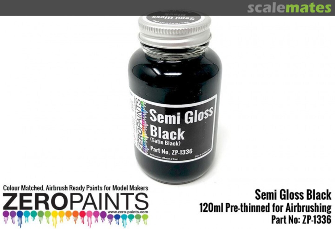 Boxart Semi-Gloss Black  Zero Paints