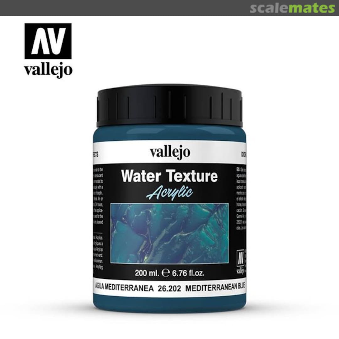 Boxart Acrylic Water Texture - Mediterranean Blue  Vallejo Diorama Effects