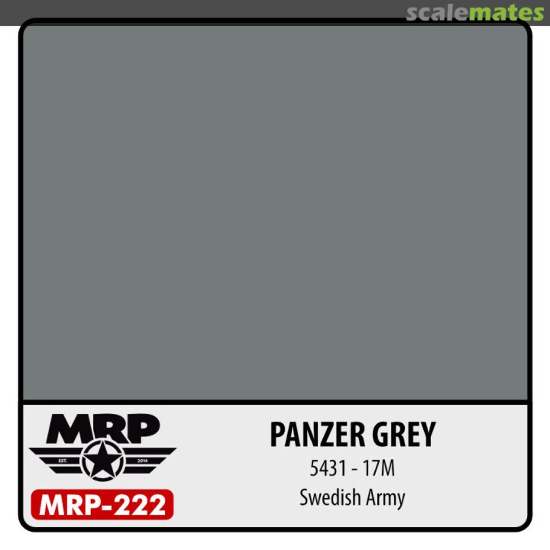 Boxart Panzer Grey 5431-17M - Modern Swedish AF  MR.Paint