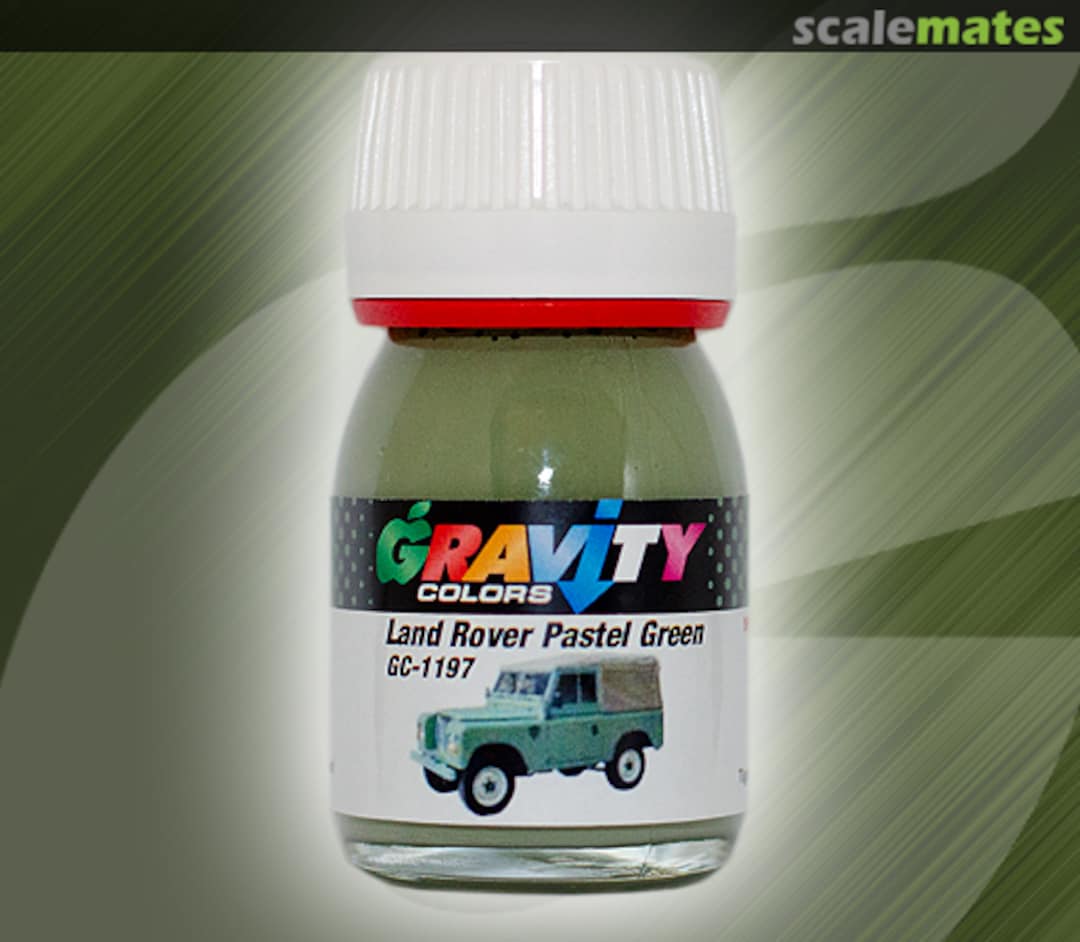 Boxart Land Rover Pastel Green  Gravity Colors