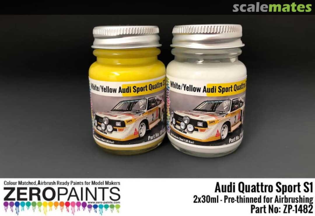 Boxart Audi Quattro Sport S1 ZP-1482 Zero Paints