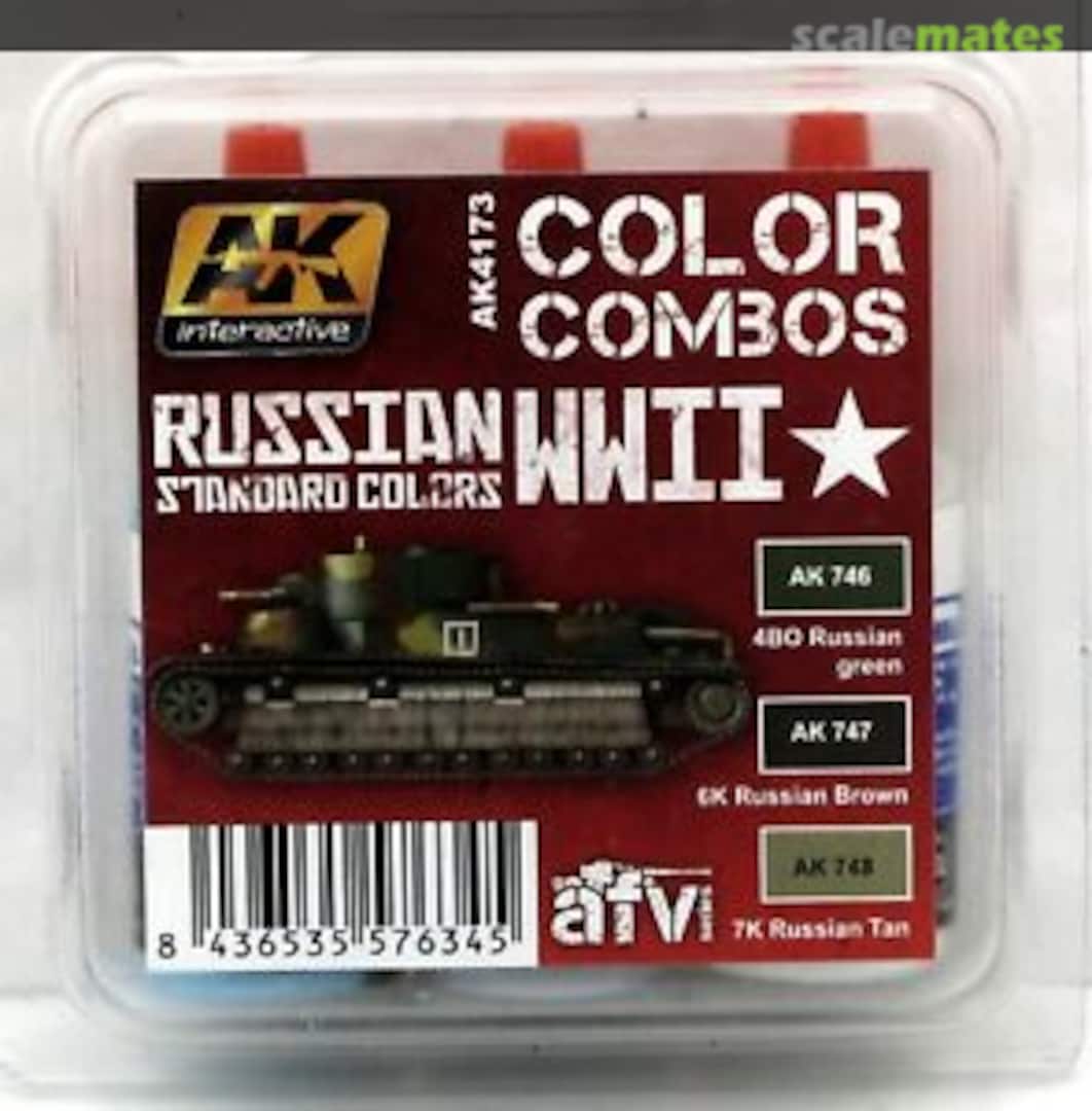 Boxart Russian WWII Standard Colors  AK Interactive