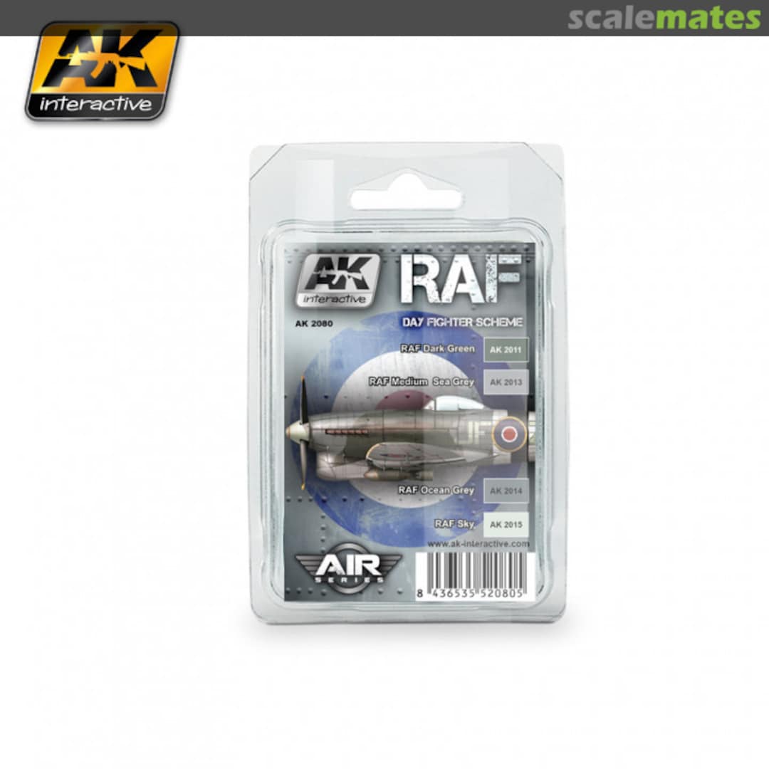 Boxart RAF Day Fighter Scheme AK 2080 AK Interactive Air Series