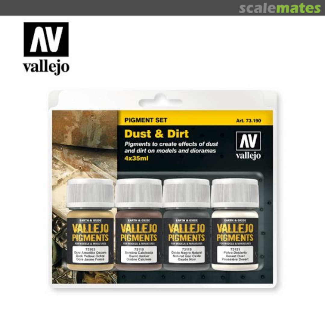 Boxart Dust & Dirt 73.190 Vallejo Pigments
