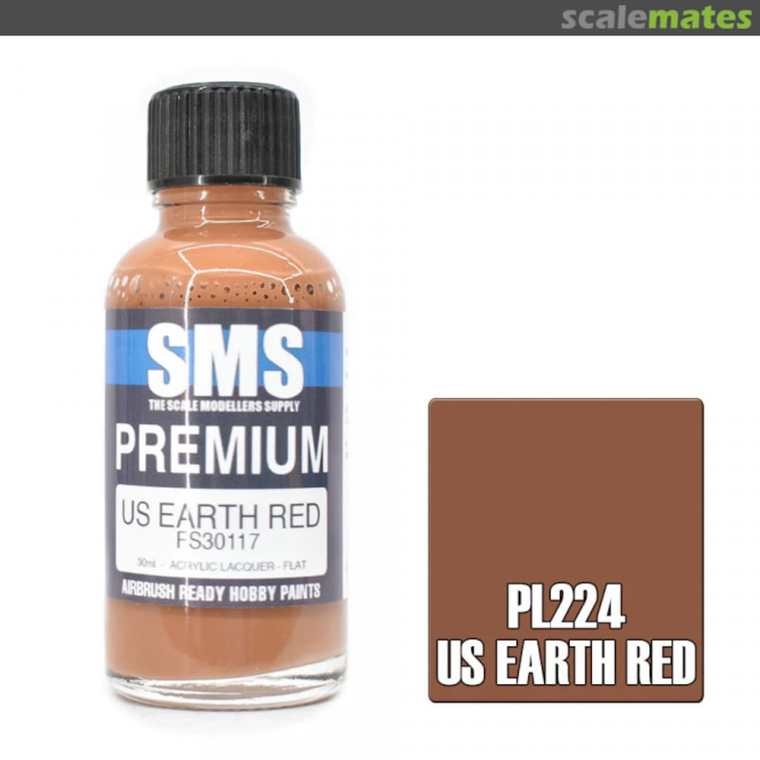 Boxart Premium US EARTH RED FS30117 PL224 SMS
