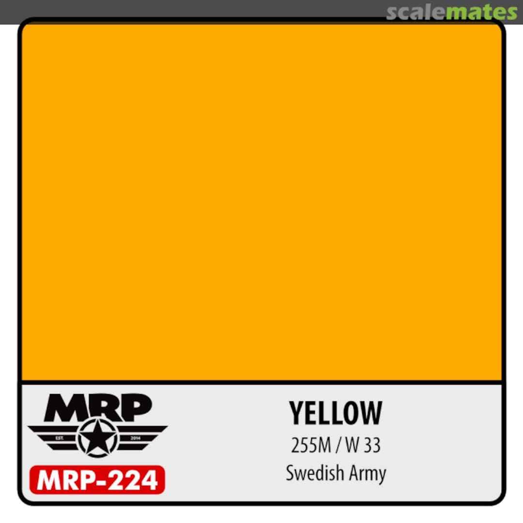 Boxart Yellow 255M-W33 - Modern Swedish AF  MR.Paint