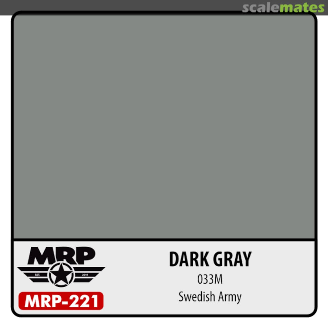 Boxart Dark Grey 033M – Modern Swedish AF  MR.Paint