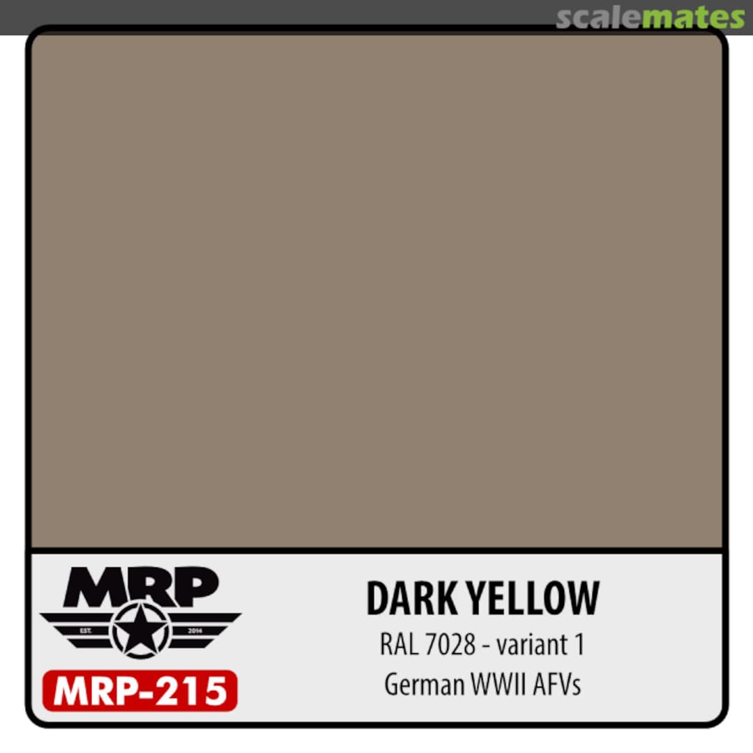 Boxart Dark Yellow – RAL 7028 (variant 1) (German WWII AFV's)  MR.Paint