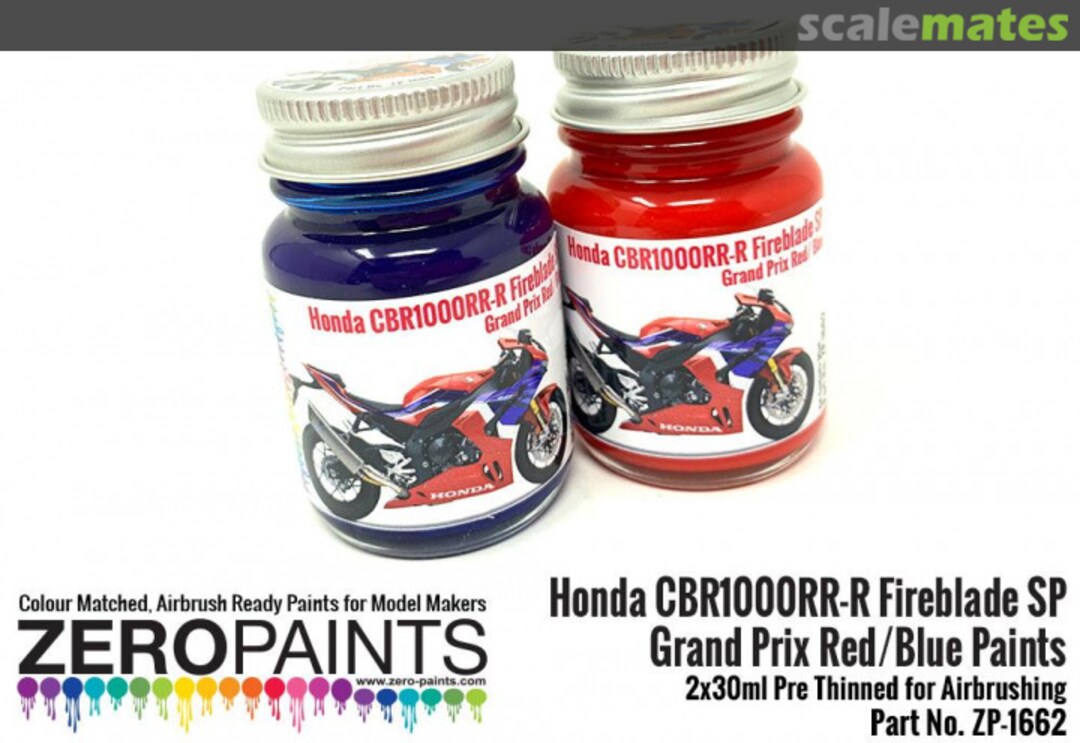 Boxart Honda CBR1000RR-R Fireblade SP Grand Prix Red/Blue  Zero Paints