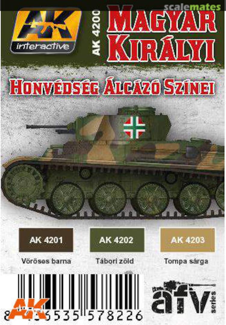 Boxart Magyar Királyi Honvédség Álcázó Színei AK 4200 AK Interactive