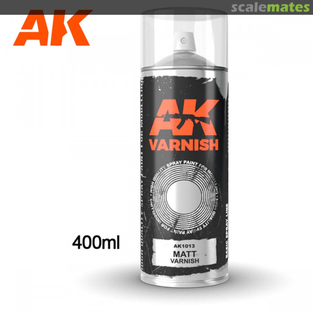 Boxart Varnish Spray Matt AK 1013 AK Interactive