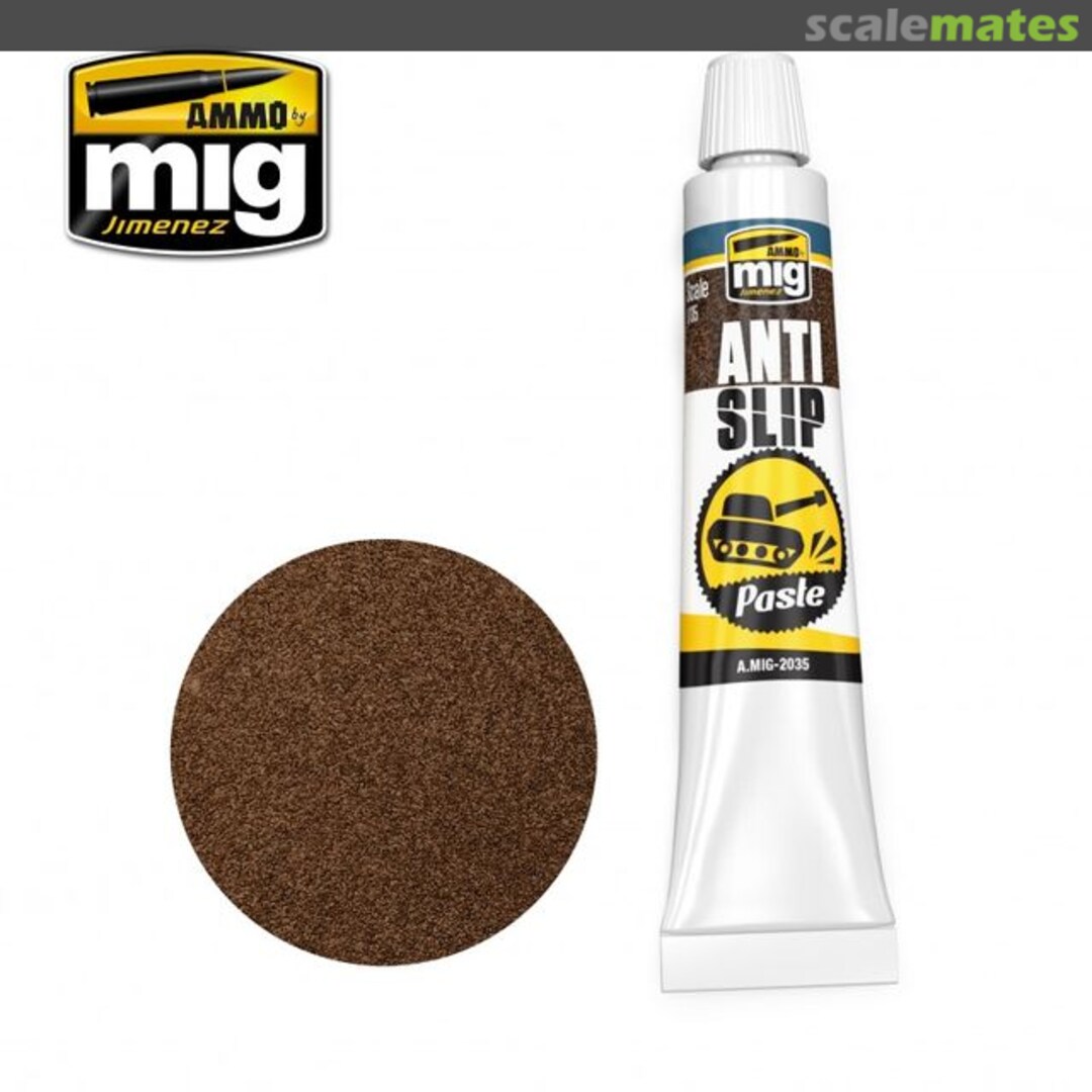 Boxart Anti-Slip Paste - Brown Color for 1/35  Ammo by Mig Jimenez