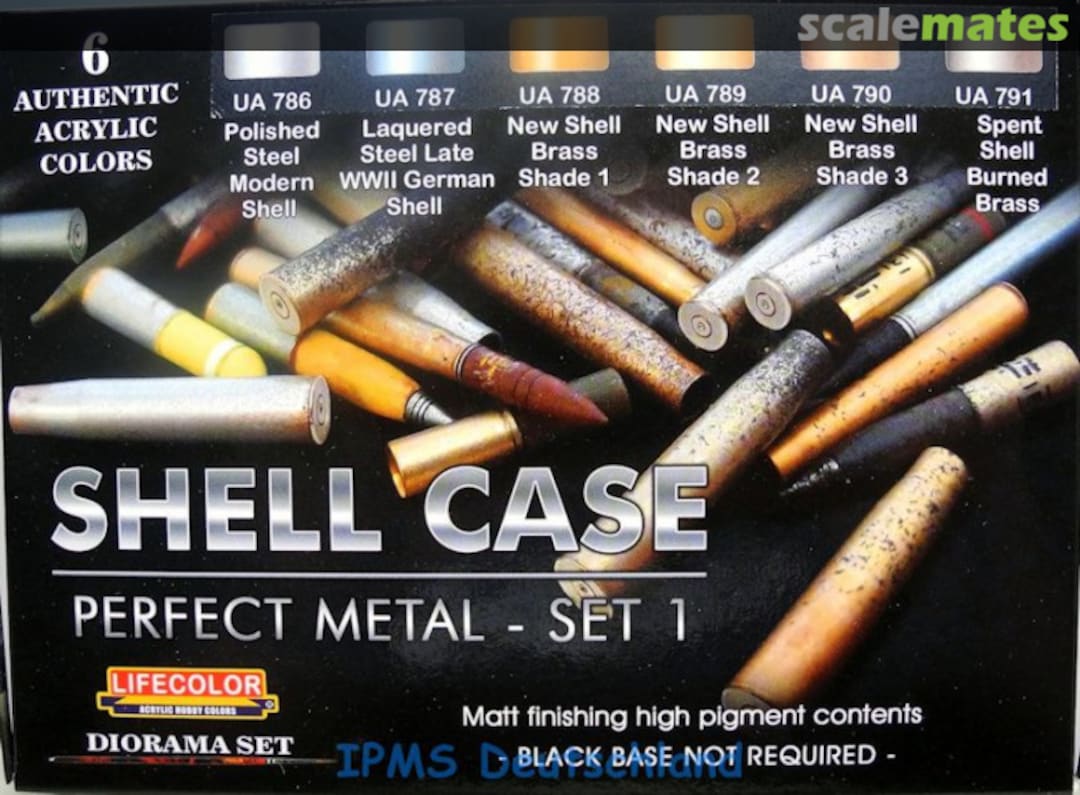 Boxart Shell Case - Perfect Metal - Set 1  Lifecolor