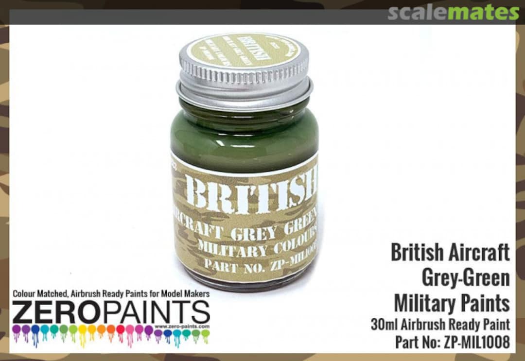Boxart British Aircraft Grey-Green BS283  Zero Paints