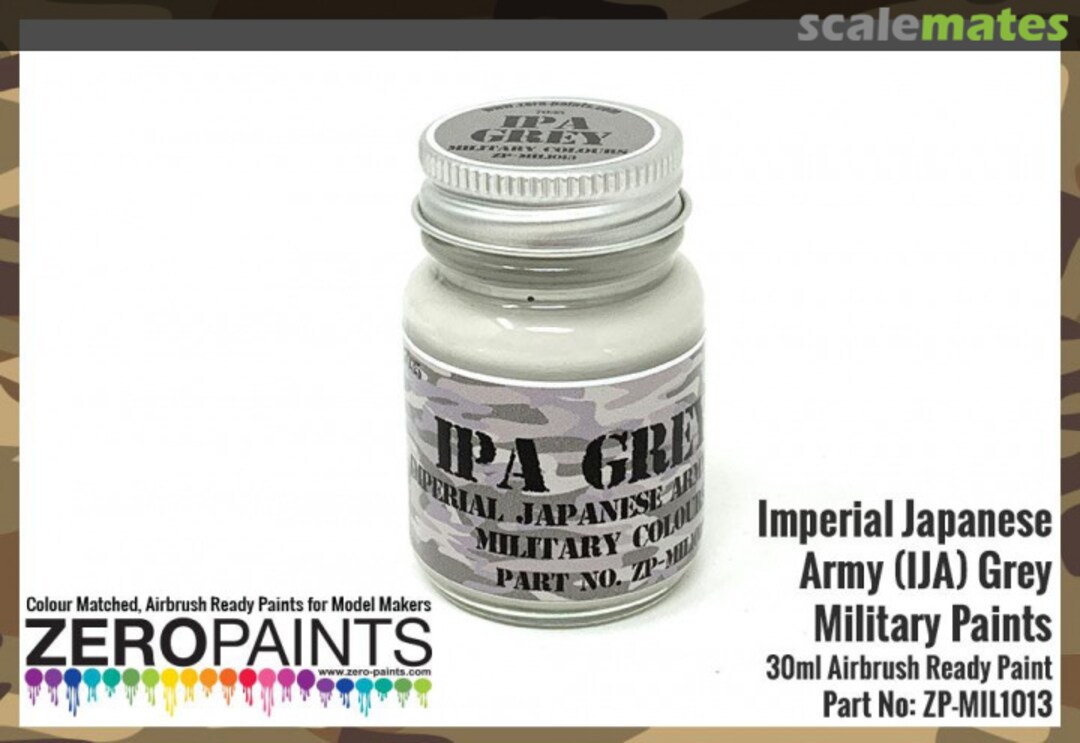 Boxart Imperial Japanese Army (IJA) Grey  Zero Paints
